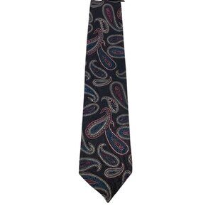 Reed St James Paisley Necktie 100% Polyester Men's Tie